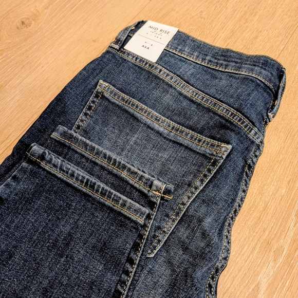 Lucky Brand Ava Women's Deep Indigo Skinny Jeans - Picture 4 of 5